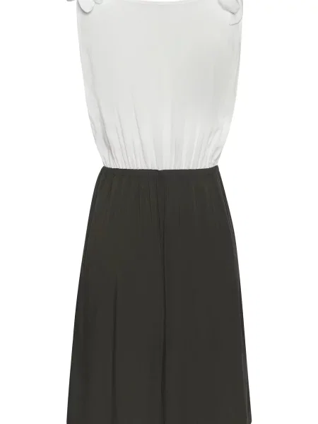 LASCANA Rochie de vară crem / închis verde