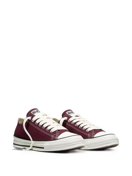 Sneakerși Converse Chuck Taylor All Star cu platformă din piele de căprioară streetstyle negru