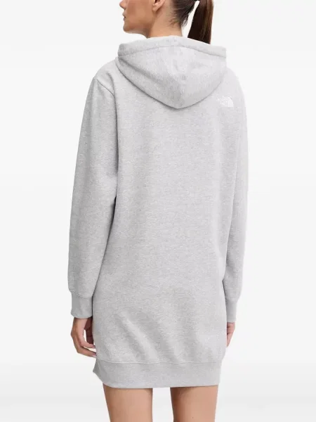 Rochie mini The North Face cu glugă gri