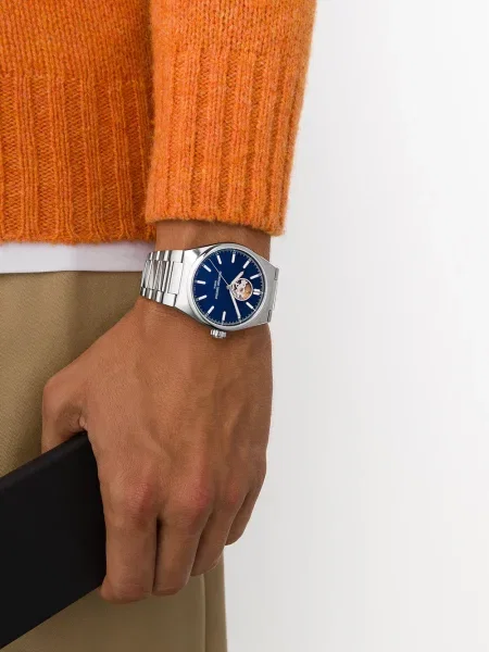 Laikrodžiai Frederique Constant su širdelėmis mėlyna