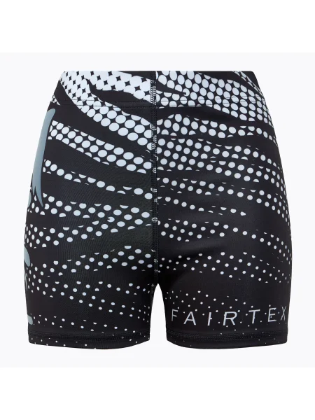 Тренировъчни шорти Fairtex Vale Tudo черно/бяло бяло