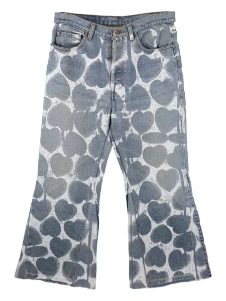 Дънки Readymade със сърца синьо