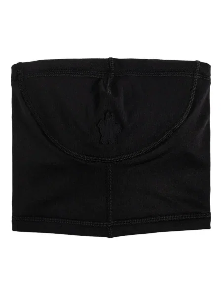 Fular Moncler Grenoble cu autograf negru