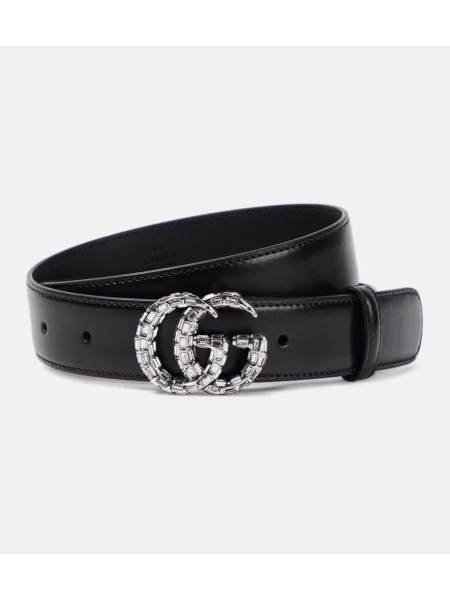 Curea Gucci din piele negru