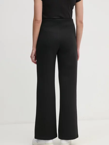 Kalhoty Calvin Klein melanžové černá
