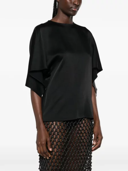 Top Stella Mccartney cu legături negru