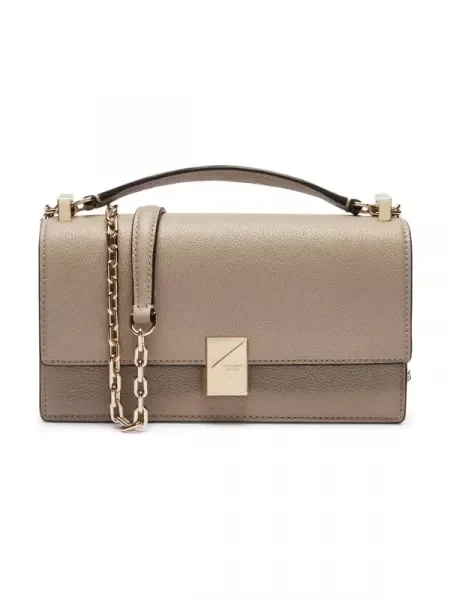 Kate Spade De piele geantă pe umăr TIMELESS bej