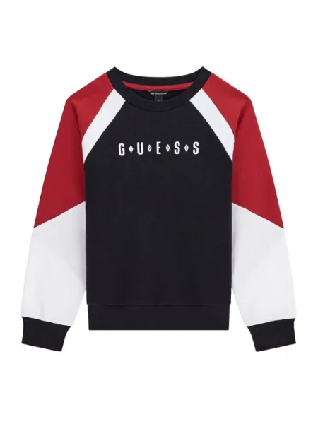 Guess Суитшърт Oversize черен