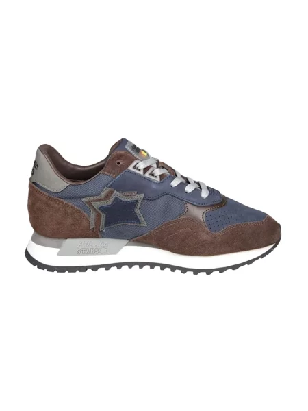 Sneakersy Atlantic Stars skórzane casual niebieskie