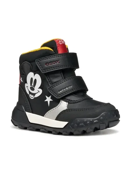 Geox Škornji za sneg B Trekkyup B Abx S črna