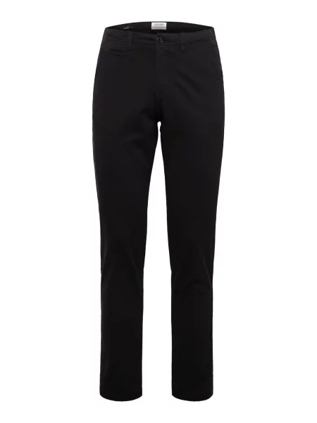 JACK & JONES Chino hlače STACE HARLOW' crna