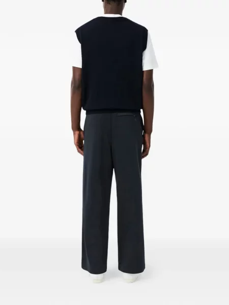 Pantaloni Lacoste alergare negru