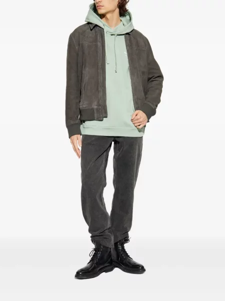 Hanorac cu glugă Allsaints verde