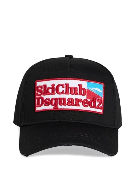 Șapcă Dsquared2 cu autograf negru