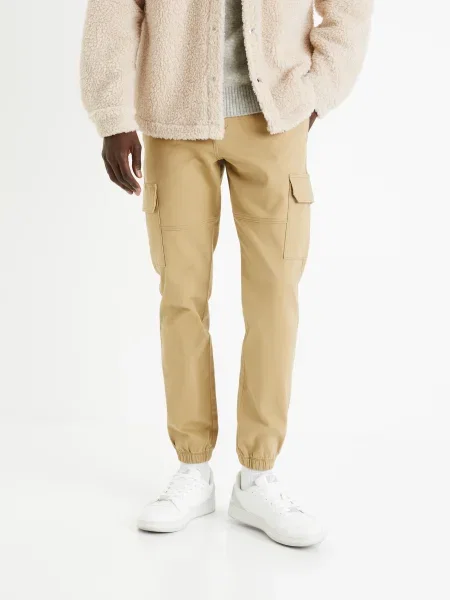 Pantaloni Celio casual bej