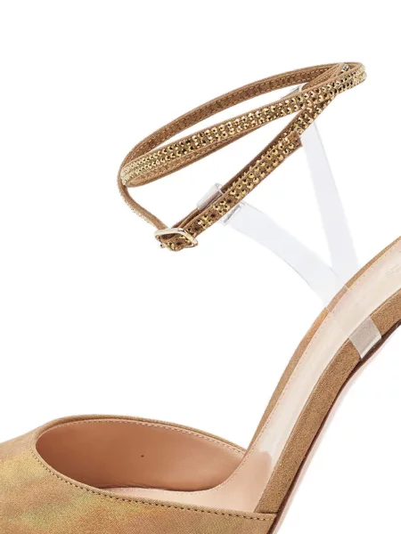 Pantofi cu toc Gianvito Rossi de cristal