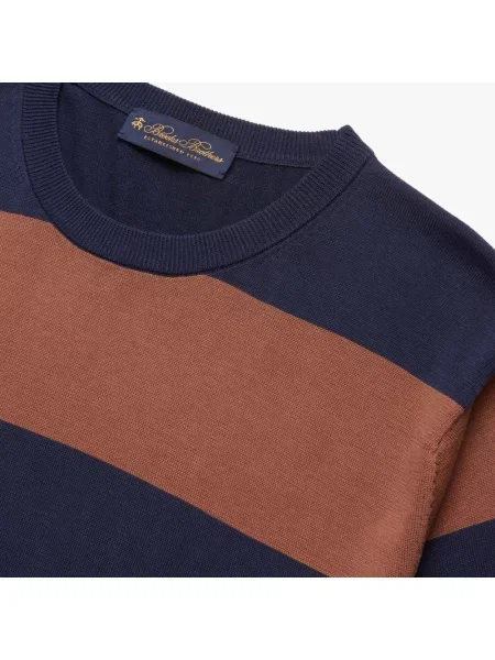 Sweter Brooks Brothers niebieski