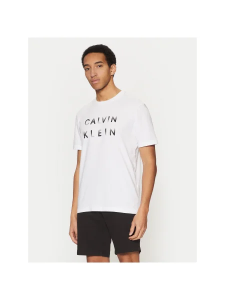 Calvin Klein Póló Regular Fit fehér