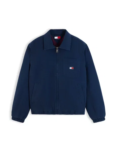 Tommy Jeans Geacă de primăvară-toamnă bleumarin