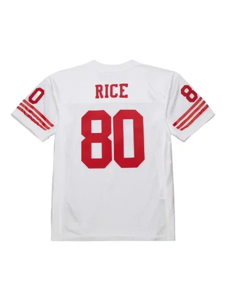 Cămașă Mitchell & Ness din jerseu alb