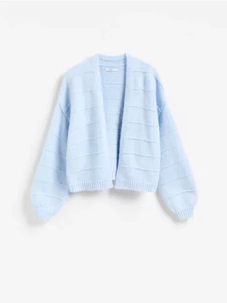 Reserved Cardigan în dungi albastru-pal albastru