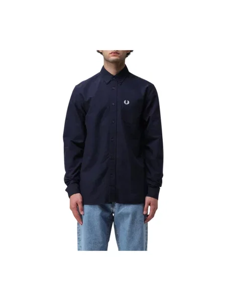 Koszula FRED PERRY Oxford Shirt Navy M granatowa