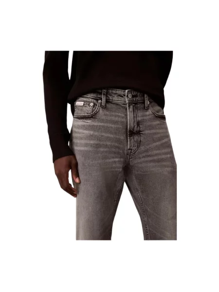Jeansy Calvin Klein szare