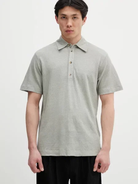 Tricou polo Paul Smith de in gri