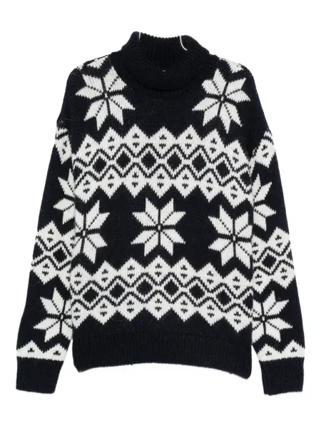 Haftowana bluza The New Society niebieska