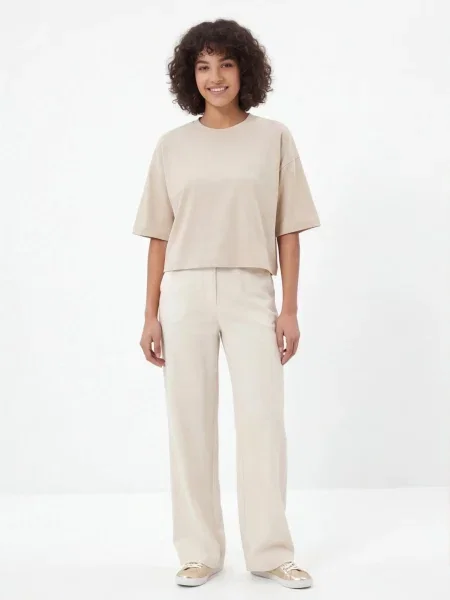Koszulka oversize BEIGE beżowa