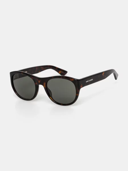 Saint Laurent okulary przeciwsłoneczne SL MAXIME brązowy