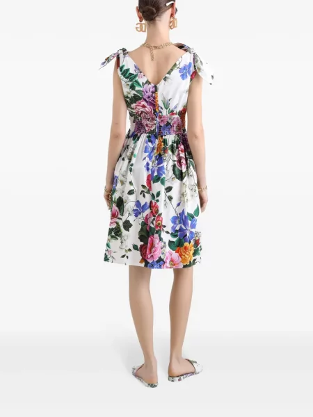Mini šaty Dolce & Gabbana biela