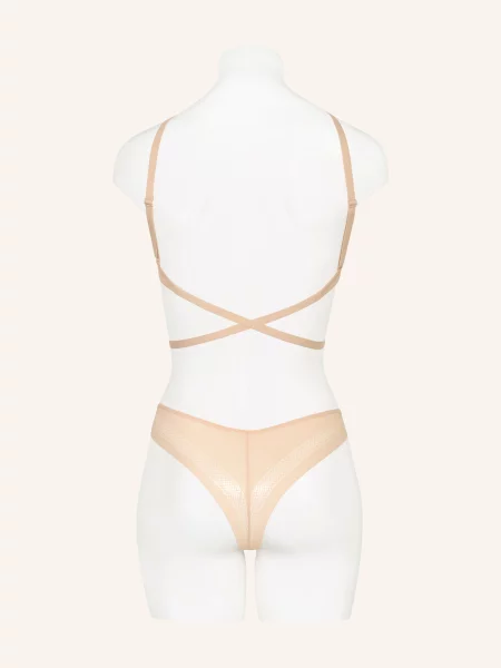 Chantelle Biustonosz Z Fiszbinami Open Back beige beżowy