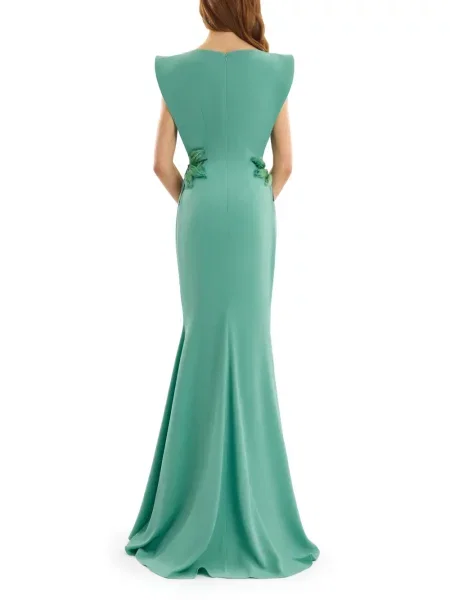 Rochie maxi Gemy Maalouf verde