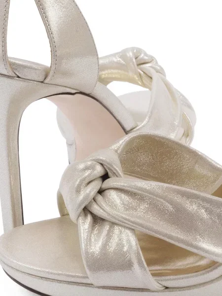 Sandale Jimmy Choo argintiu