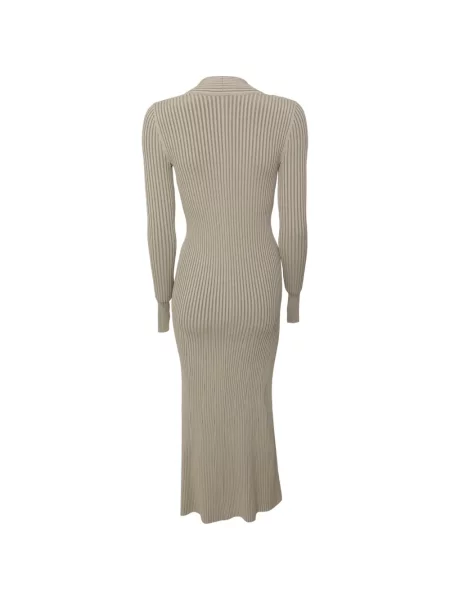 Rochie Dion Lee tricotate gri