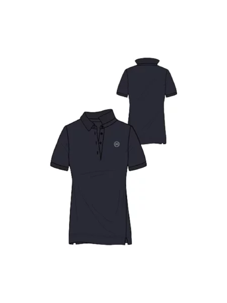 Koszulka polo Armani Exchange niebieska