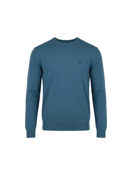 Sweter Harmont & Blaine niebieski