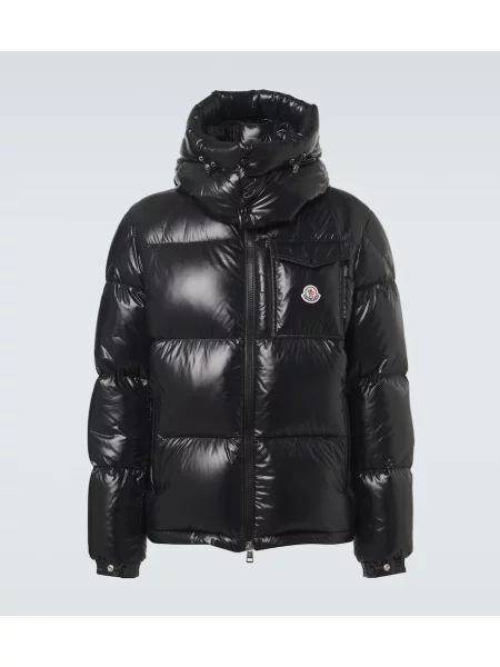 Geacă cu puf Moncler Montbeliard negru