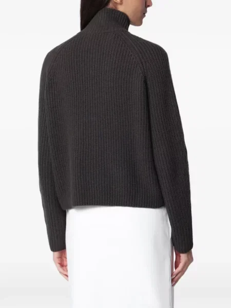 Cardigan Lisa Yang tricotate gri
