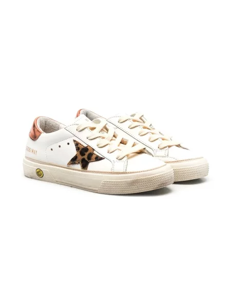 Sneakersy dziecięce Golden Goose May białe