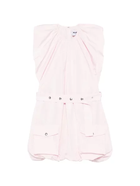 Sukienka mini Msgm garniturowa różowa