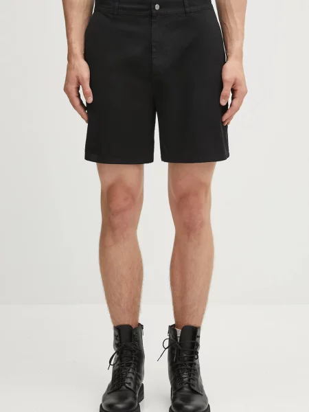 Represent pantaloni scurți din Cotton Tailored Short negru