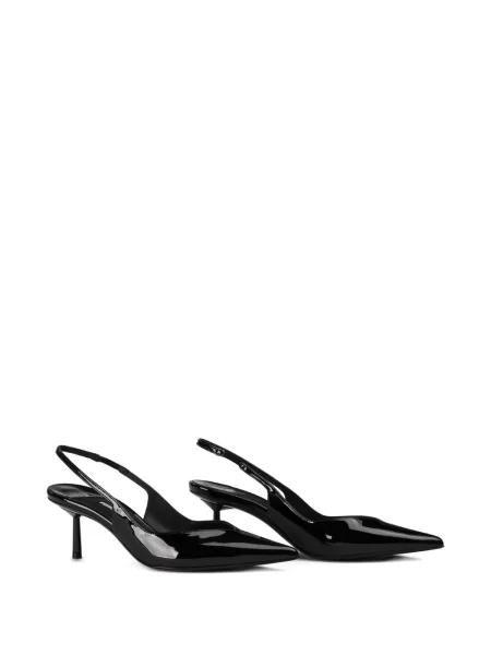 Pantofi cu toc Le Silla slingback negru