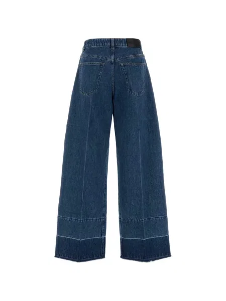 Blugi cu picior larg Givenchy albastru