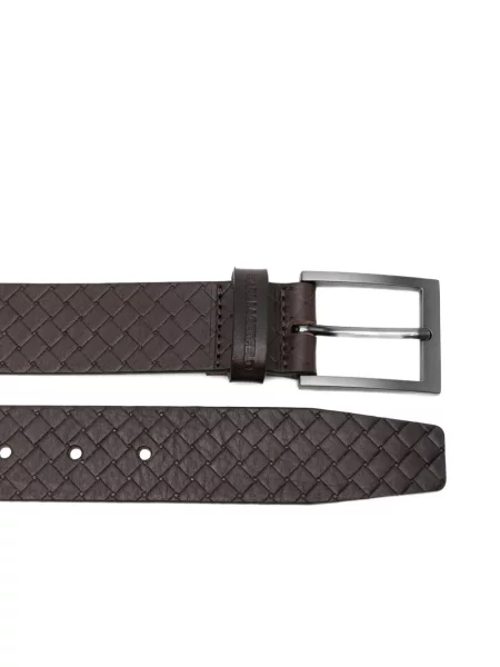 Curea Karl Lagerfeld din piele maro