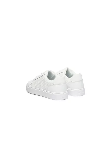 Sneakersy Calvin Klein Jeans Classic Cupsole Laceup Aop biela