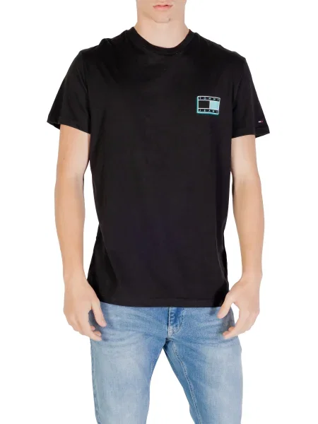 Majica Tommy Hilfiger Jeans črna