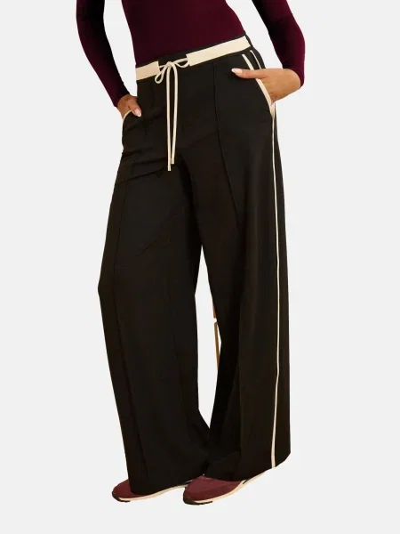 Love & roses Pantaloni negru