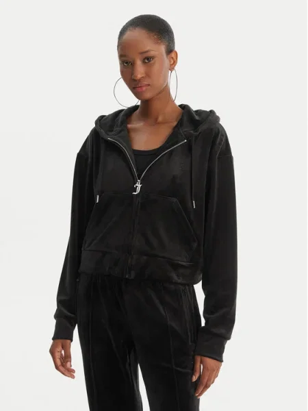 Juicy Couture Bluză Iccle Oversize negru